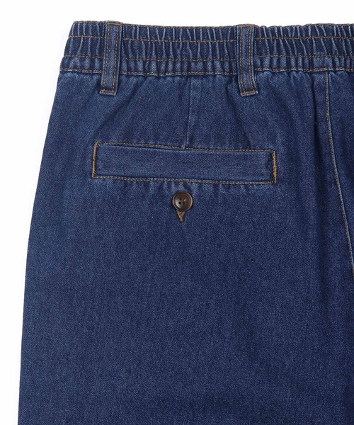 LANVIN en Bleu(ランバンオンブルー)の「2タック センタークリース デニム スラックス(スラックス・メンズ・インディゴブルー/ライトインディゴブルー・46/48/50/52)」の11枚目の写真