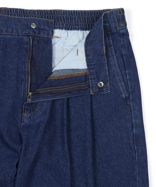 LANVIN en Bleu(ランバンオンブルー)の「2タック センタークリース デニム スラックス(スラックス・メンズ・インディゴブルー/ライトインディゴブルー・46/48/50/52)」の13枚目の写真
