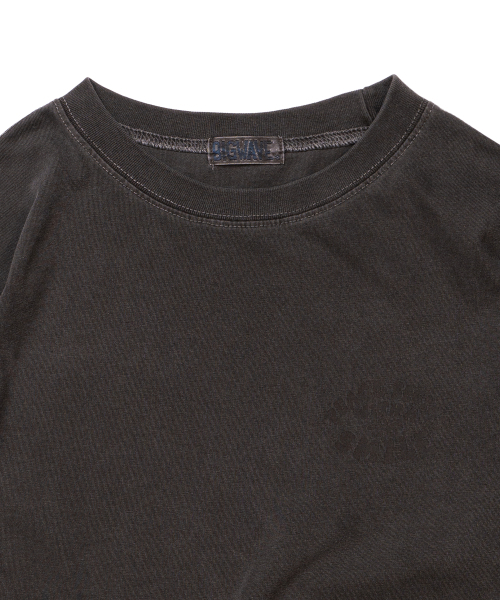 BIGWAVE COLLECTIVE（ビッグウェーブコレクティブ）の「ピースサークル PIGMENT 長袖Tシャツ (ストーングレー)（Tシャツ/カットソー・レディース・その他・MEDIUM/X-LARGE）」の3枚目の写真