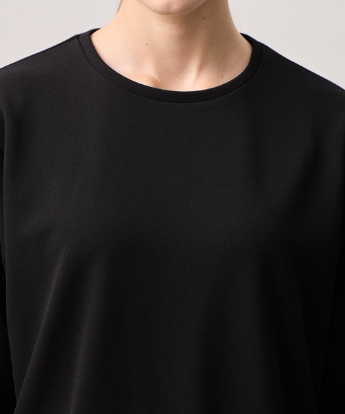 LE SOUK HOLIDAY(ルスークホリデー)の「ジョーゼットカットソーTブラウス(Tシャツ/カットソー・レディース・ブラック/オフホワイト・M/L)」の22枚目の写真