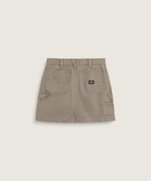 VANS(バンズ)の「ウィメンズ チョアスカート / Chore Skirt Bungee Cord VN000VFM9JC1(スカート・レディース・ライトブラウン・25inch/26inch/27inch)」の6枚目の写真