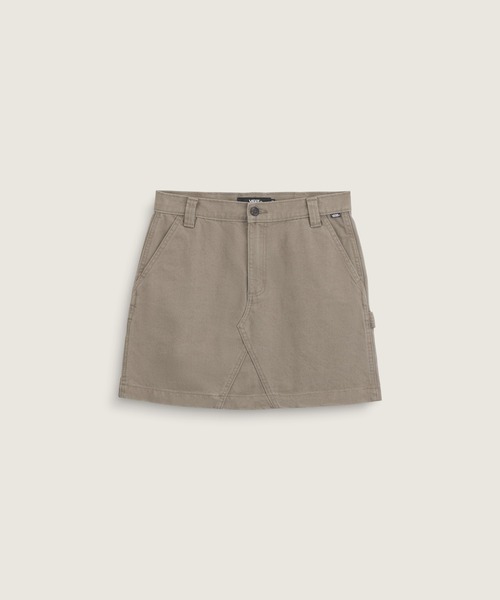 VANS(バンズ)の「ウィメンズ チョアスカート / Chore Skirt Bungee Cord VN000VFM9JC1(スカート・レディース・ライトブラウン・25inch/26inch/27inch)」の5枚目の写真