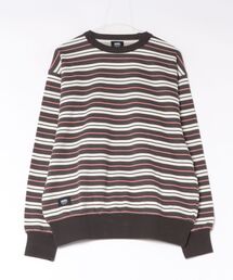 VANS ヴァンズ M Terry Boader Fleece Sweat スウェットクルー 126K7040301 ABC-MART限定 CHARCOAL