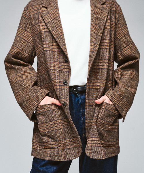 417 EDIFICE(フォーワンセブンエディフィス)の「CHEMISE D'ADAM × MOONLIGHT CLOTHING Light ジャケット(その他アウター・メンズ・チョコ/ブラウン系その他・MEDIUM/LARGE)」の9枚目の写真