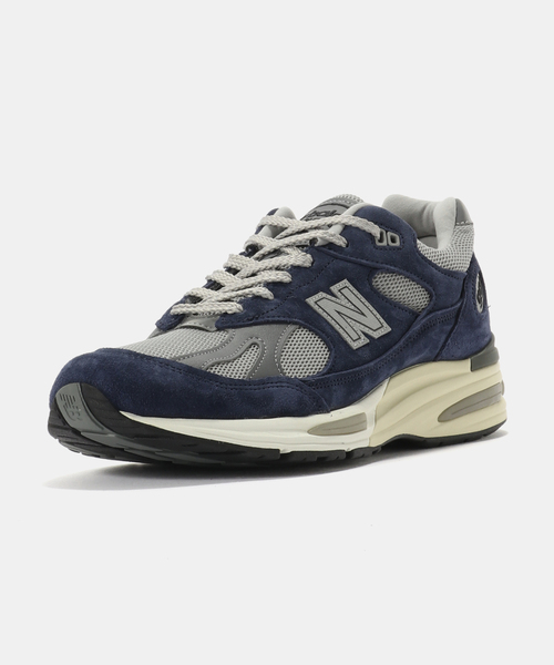 NEW BALANCE（ニューバランス）の「New Balance Made in UK 991v2 U991NA2（スニーカー・メンズ・ネイビー・27cm/26.5cm/26cm/25.5cm/29cm/28.5cm/28cm/27.5cm）」の2枚目の写真