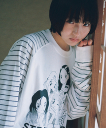 WONDER VISITOR（ワンダービジター）の「Strawberry EP4 Raglan LS-T [アイボリー]（Tシャツ/カットソー）」