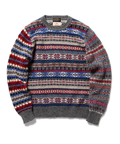 BEAMS PLUS（ビームスプラス）の「BEAMS PLUS / フェアアイル ニット