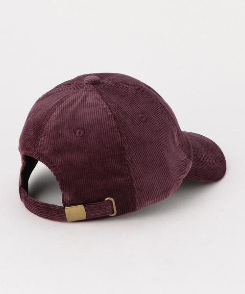 coen（コーエン）の「コーデュロイキャップ（キャップ・レディース・ブラック/ベージュ/ワインレッド・FREE）」の4枚目の写真