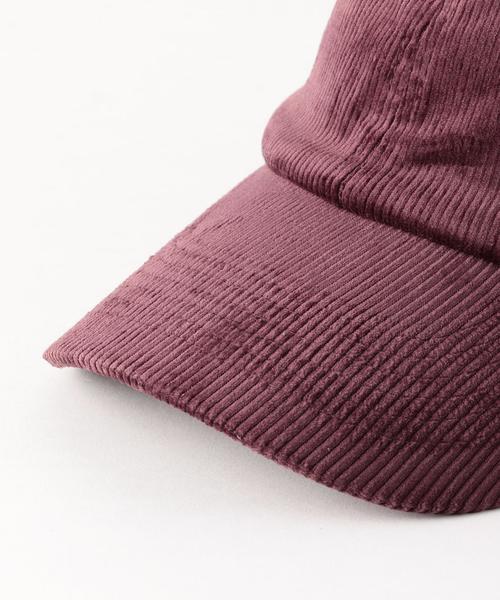 coen（コーエン）の「コーデュロイキャップ（キャップ・レディース・ブラック/ベージュ/ワインレッド・FREE）」の6枚目の写真