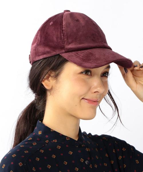 coen（コーエン）の「コーデュロイキャップ（キャップ・レディース・ブラック/ベージュ/ワインレッド・FREE）」の8枚目の写真