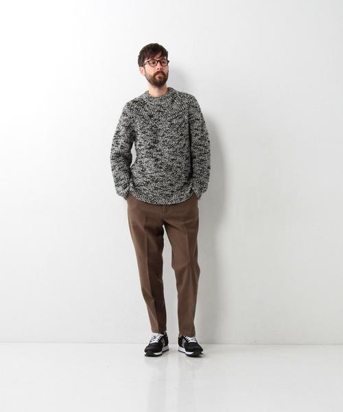 BATONER（バトナー）の「＜BATONER×Steven Alan＞ MIX CREW/ﾆｯﾄ