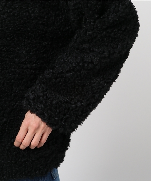 archives(アルシーヴ)の「【WEB限定】ボアブルゾン(ブルゾン・レディース・ブラック/ワイン/ピンク/グレー・MEDIUM)」の12枚目の写真