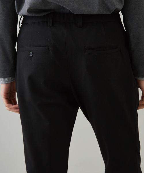 STUDIOUS（ステュディオス）の「STUDIOUS “VISLY TWILL” イージースラックス（スラックス・メンズ・ブラック/グレー・1/3/2）」の14枚目の写真