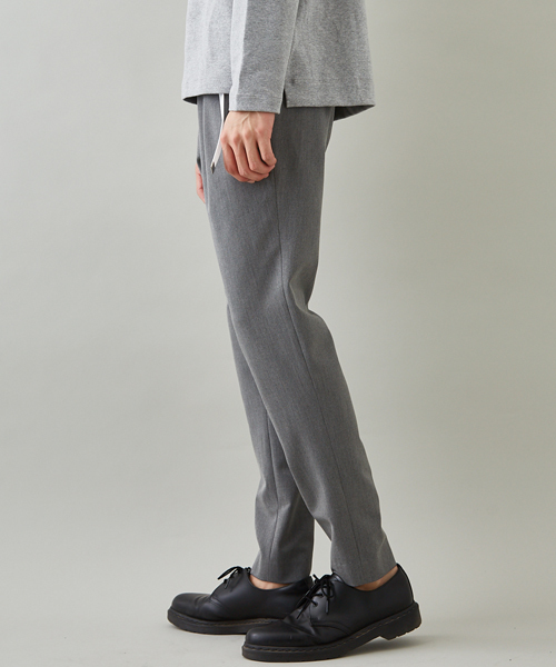 STUDIOUS（ステュディオス）の「STUDIOUS “VISLY TWILL” イージースラックス（スラックス・メンズ・ブラック/グレー・1/3/2）」の12枚目の写真