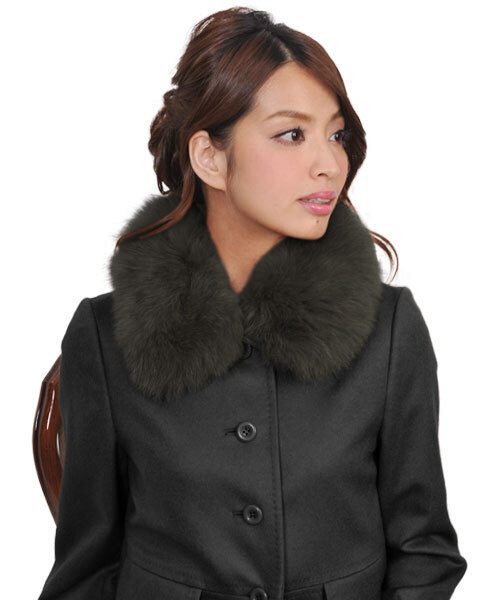 フォックスファー付け襟（付け襟）｜sankyo shokai（サンキョウショウカイ）