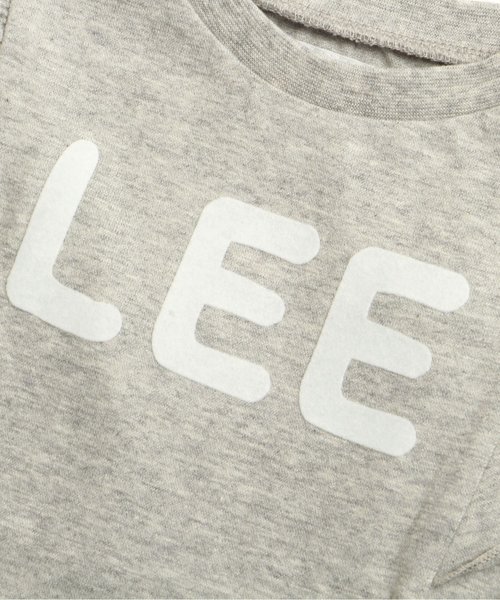 apres les cours（アプレレクール）の「LEE袖フリルTシャツ（Tシャツ/カットソー・キッズ・グレー/オフホワイト・100/120/80/90/110/130/140）」の8枚目の写真
