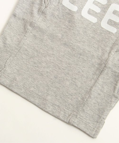 apres les cours（アプレレクール）の「LEE袖フリルTシャツ（Tシャツ/カットソー・キッズ・グレー/オフホワイト・100/120/80/90/110/130/140）」の9枚目の写真