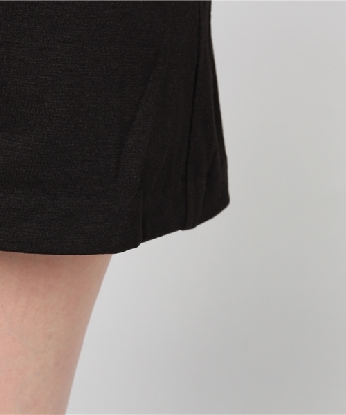 EGOIST（エゴイスト）の「カシュクールショートオールインワン1（つなぎ/オールインワン・レディース・ブラック/グレー・FREE）」の10枚目の写真