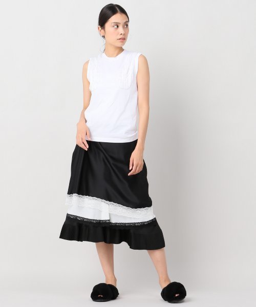 FACETASM（ファセッタズム）の「【FACETASM/ファセッタズム】 FRINGE TANK TOP：タンクトップ#（タンクトップ・レディース・ブラック/ホワイト・SMALL）」の11枚目の写真