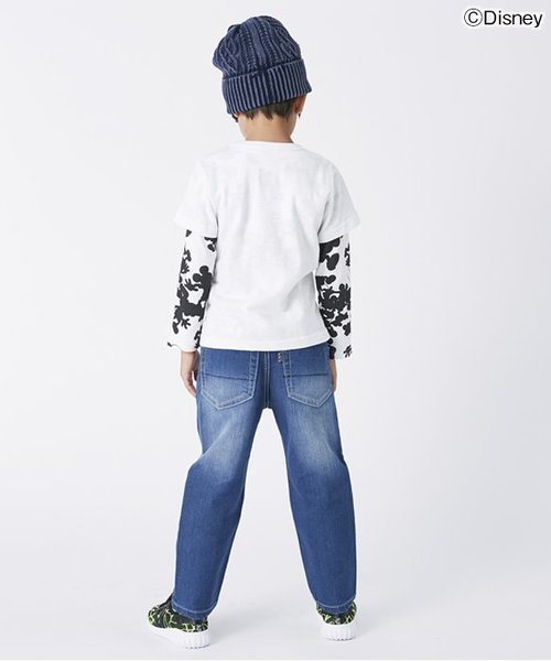 F.O.KIDS（エフオーキッズ）の「Disney（ディズニー） 2PセットTシャツ（Tシャツ/カットソー・キッズ・オフホワイト/ターコイズブルー/グリーン・90/100/110/120/80/130/95/140）」の15枚目の写真