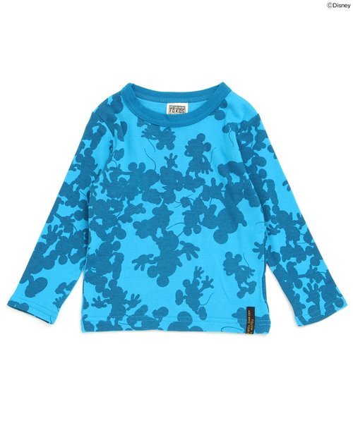 F.O.KIDS（エフオーキッズ）の「Disney（ディズニー） 2PセットTシャツ（Tシャツ/カットソー・キッズ・オフホワイト/ターコイズブルー/グリーン・90/100/110/120/80/130/95/140）」の11枚目の写真