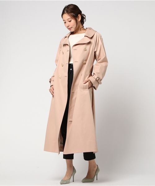 Franchelippee フランシュリッペ の 大きなリボンロングコート トレンチコート Wear