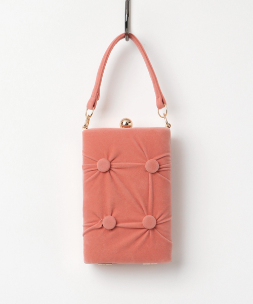 セール ベルベットソファがま口バッグ クラッチバッグ ハンドバッグ Ma Chere Cosette マシェールコゼット のファッション通販 Zozotown