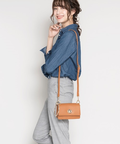 保証半額 Plain Clothing プレーンクロージング の ゴールドバングル2wayバッグ ショルダーバッグ 特売安い Vancity Com Elementalschool Com