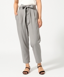 LOWRYS FARM | タックリボンテーパードパンツ　782867(その他パンツ)