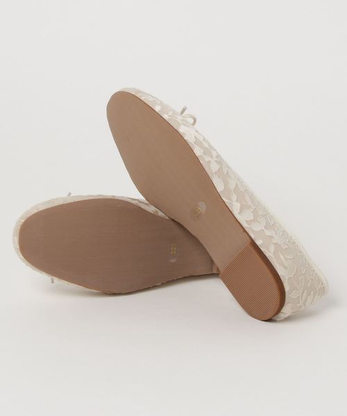 HIPS(ヒップス)の「バレエシューズ(バレエシューズ・レディース・ライトベージュ/マルチ/ライトパープル・23.5cm/23cm/24.5cm/24cm/22.5cm)」の5枚目の写真