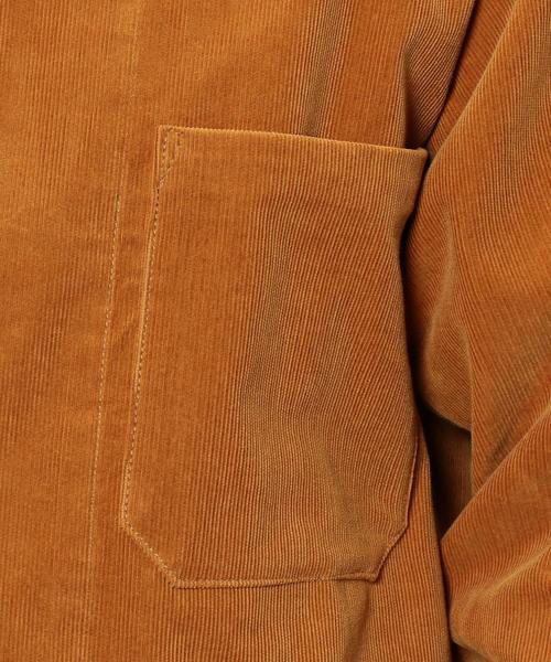 AURALEE(オーラリー)の「<AURALEE>CORDUROY SHIRTS JACKET/シャツ.(シャツ/ブラウス・メンズ・ブラウン/オリーブ・3/4)」の13枚目の写真