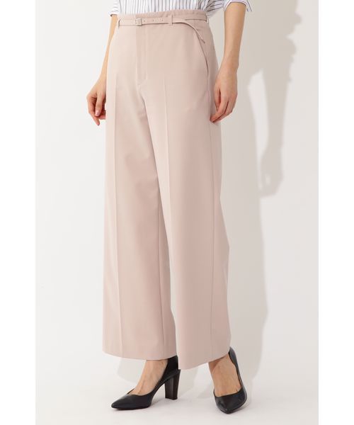 22 OCTOBRE（ヴァンドゥ－オクトーブル）の「【STORY７月号掲載 】細ベルト付ワイドパンツ（その他パンツ・レディース・ネイビー/グレー系その他/ピンク・36/40/38）」の3枚目の写真