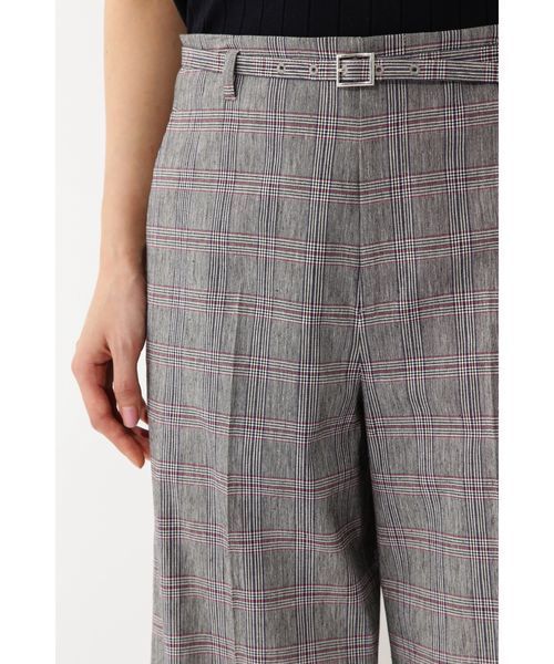 22 OCTOBRE（ヴァンドゥ－オクトーブル）の「【STORY７月号掲載 】細ベルト付ワイドパンツ（その他パンツ・レディース・ネイビー/グレー系その他/ピンク・36/40/38）」の12枚目の写真