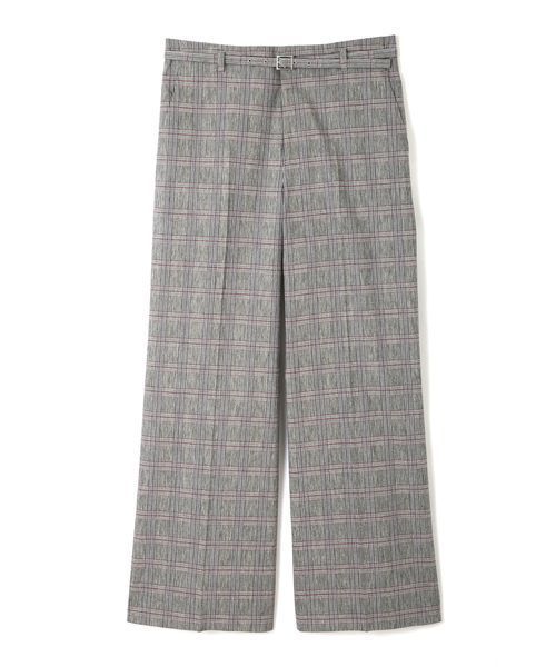 22 OCTOBRE（ヴァンドゥ－オクトーブル）の「【STORY７月号掲載 】細ベルト付ワイドパンツ（その他パンツ・レディース・ネイビー/グレー系その他/ピンク・36/40/38）」の14枚目の写真