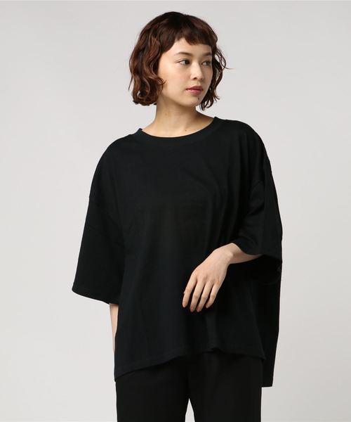 JOURNAL STANDARD（ジャーナルスタンダード）の「CHAMPテンジクビッグTシャツ#（Tシャツ/カットソー・レディース・ホワイト/ブラック/グレー/レモンイエロー・FREE）」の8枚目の写真