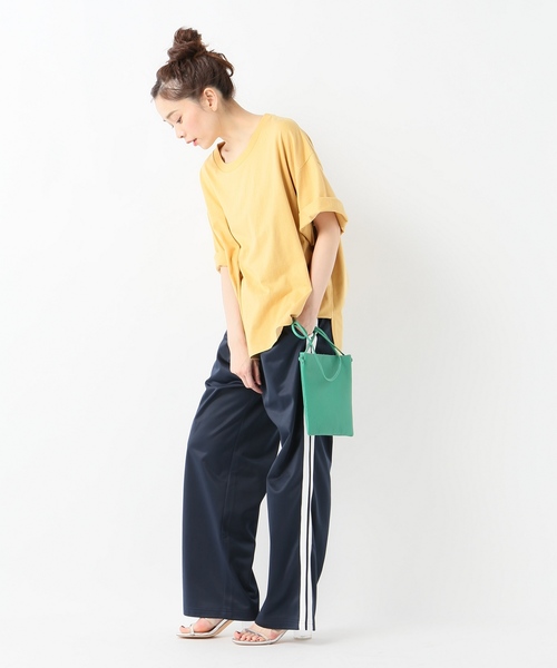 JOURNAL STANDARD（ジャーナルスタンダード）の「CHAMPテンジクビッグTシャツ#（Tシャツ/カットソー・レディース・ホワイト/ブラック/グレー/レモンイエロー・FREE）」の12枚目の写真