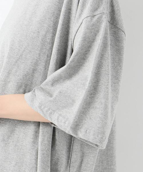 JOURNAL STANDARD（ジャーナルスタンダード）の「CHAMPテンジクビッグTシャツ#（Tシャツ/カットソー・レディース・ホワイト/ブラック/グレー/レモンイエロー・FREE）」の17枚目の写真