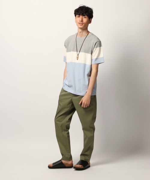 GLOBAL WORK(グローバルワーク)の「アミジキリカエTEE/792226(Tシャツ/カットソー・メンズ・ホワイト/ライトブルー/ブルー系その他7・SMALL/MEDIUM/LARGE/X-LARGE)」の5枚目の写真