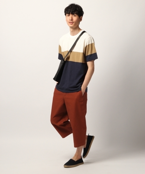 GLOBAL WORK(グローバルワーク)の「アミジキリカエTEE/792226(Tシャツ/カットソー・メンズ・ホワイト/ライトブルー/ブルー系その他7・SMALL/MEDIUM/LARGE/X-LARGE)」の6枚目の写真