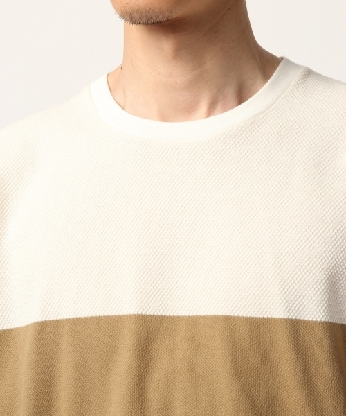 GLOBAL WORK(グローバルワーク)の「アミジキリカエTEE/792226(Tシャツ/カットソー・メンズ・ホワイト/ライトブルー/ブルー系その他7・SMALL/MEDIUM/LARGE/X-LARGE)」の9枚目の写真