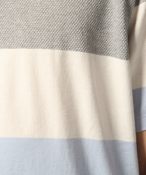 GLOBAL WORK(グローバルワーク)の「アミジキリカエTEE/792226(Tシャツ/カットソー・メンズ・ホワイト/ライトブルー/ブルー系その他7・SMALL/MEDIUM/LARGE/X-LARGE)」の14枚目の写真