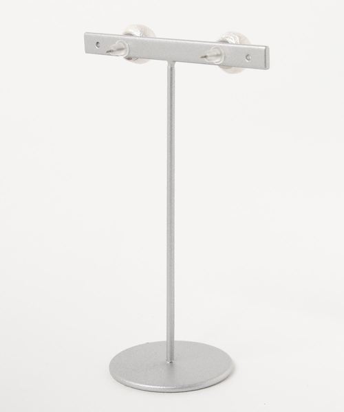 tone(トーン)の「【PAPER ART WORKS】simple pearl(ピアス(両耳用)・レディース・シルバー・FREE)」の2枚目の写真