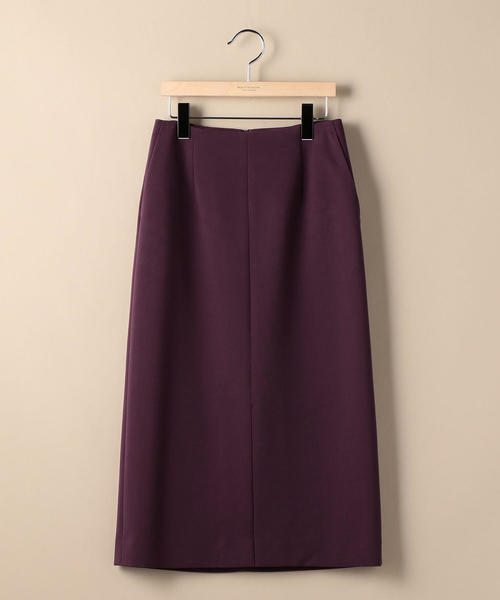 BEAUTY&YOUTH UNITED ARROWS(ビューティーアンドユースユナイテッドアローズ)の「BY ダブルクロスタイトスカート ◆(スカート・レディース・ブラック/ベージュ/パープル/ライトブルー・MEDIUM/SMALL)」の11枚目の写真