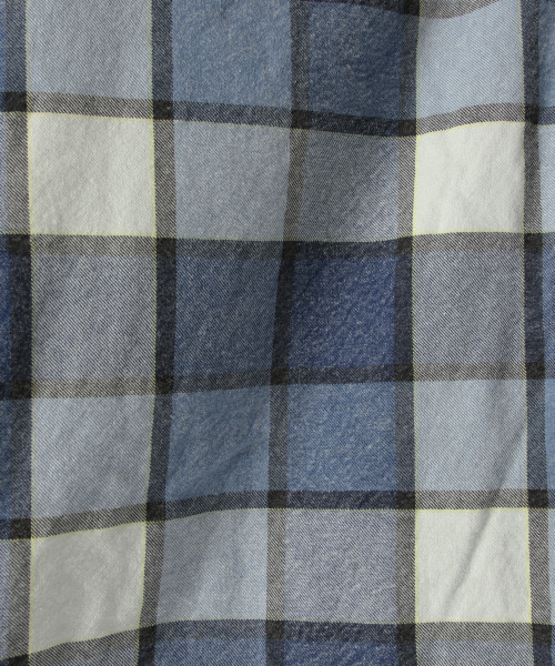 BAYFLOW(ベイフロー)の「インディゴチェックボアシャツ 18AW(シャツ/ブラウス・メンズ・レッド/ブルー・SMALL/MEDIUM/LARGE/X-LARGE)」の22枚目の写真