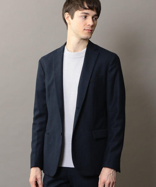 BEAUTY&YOUTH UNITED ARROWS（ビューティーアンドユースユナイテッドアローズ）の「BY  サキソニー 2B ジャケット ◆（テーラードジャケット・メンズ・グレー/その他1/ネイビー・LARGE/MEDIUM/SMALL/X-LARGE）」の8枚目の写真