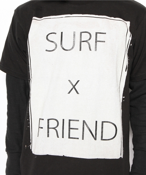 CIAOPANIC(チャオパニック)の「【FUNG】friend(Tシャツ/カットソー・メンズ・ホワイト/ブラック・MEDIUM/LARGE)」の11枚目の写真