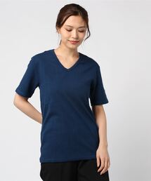【Bl】レギュラーシルエットVネックTシャツ