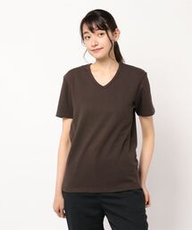 【Bl】レギュラーシルエットVネックTシャツ