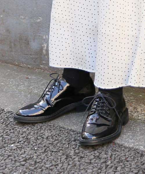 LOWRYS FARM(ローリーズファーム)の「マニッシュシューズ 820273(ドレスシューズ・レディース・ブラック/ブラック系その他2/ブラウン/ブラック系その他/その他8・MEDIUM/LARGE)」の2枚目の写真