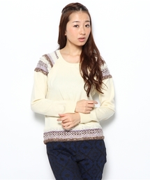 Another Edition | AE COL COMBI PO(ニット/セーター)